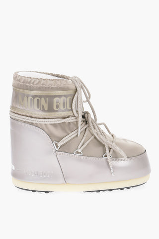 Solid Color ICON LONG GLANCE Snow Boots
