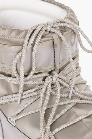 Solid Color ICON LONG GLANCE Snow Boots