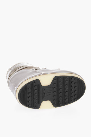 Solid Color ICON LONG GLANCE Snow Boots