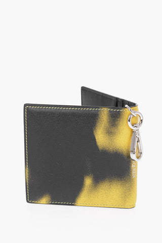 Gradient-Effect Leather Card Holder