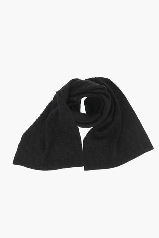 All-Over Logo Wool Scarf
