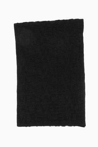 All-Over Logo Wool Scarf