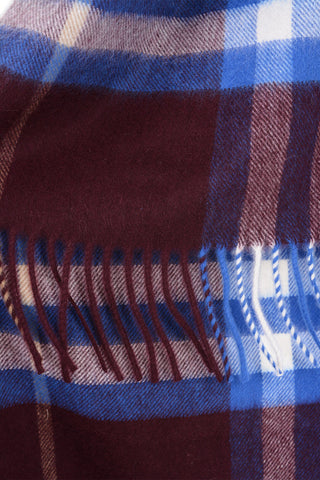 Plaid Checked Cashmere Scarf