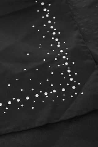 Silk Twill Foulard with Jewels