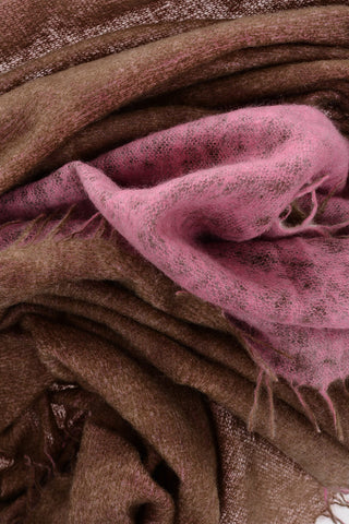 Cashmere NOEL Scarf with Fringes