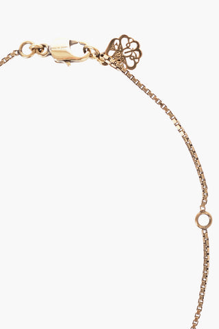 Golden-Effect Necklace with Pendant