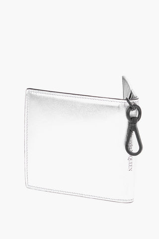 Metallic Leather Card Holder