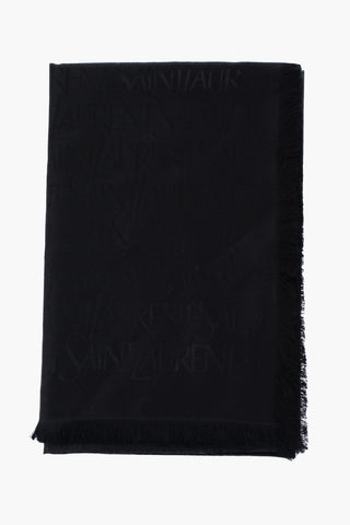Foulard in Jaquard con Logo Tone Sur Tone