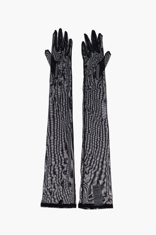 Guanti Opera in Nylon Stretch a Tinta Unita