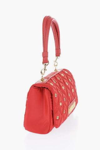 LOVE Quilted bag with Metallic Applications