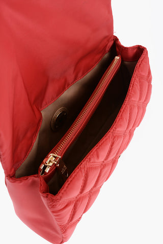 LOVE Quilted bag with Metallic Applications