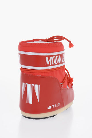 Stivali da Sci in Nylon con Logo a Contrasto