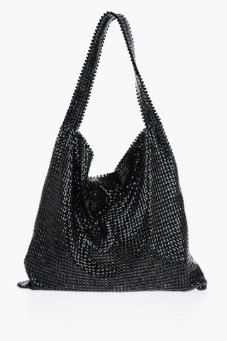 Black Metal Mesh PIXEL Bag