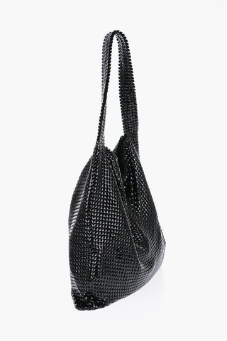 Black Metal Mesh PIXEL Bag