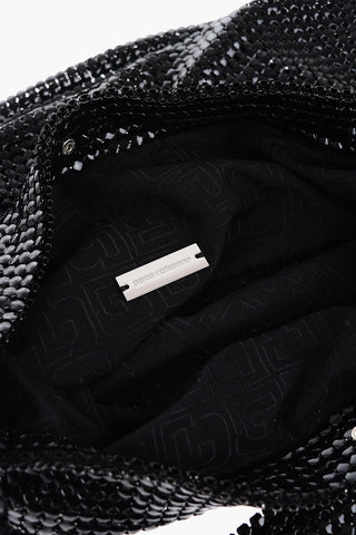Black Metal Mesh PIXEL Bag