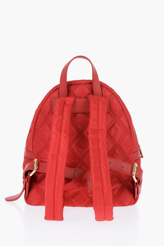 LOVE Quilted Backpack with Metallic Applications