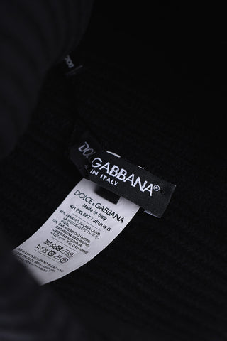 Beanie in Lana e Cashmere a Costine