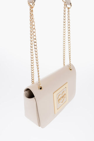 LOVE Logoed Bag with Chain Shoulder Strap