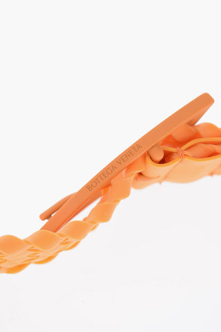 Braided Rubber Belt with Triangular Buckle 40mm