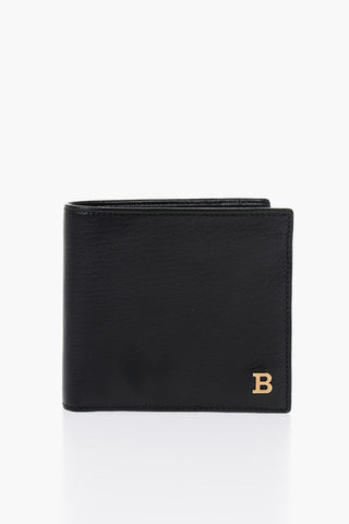 Portafoglio in Pelle con Monogram Dorato