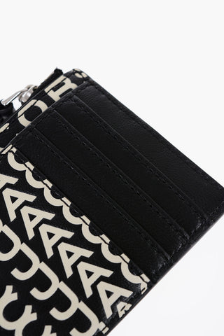 Portacarte in Pelle con Logo All-Over