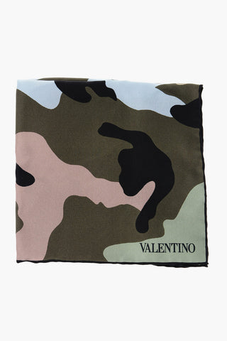 Silk Camouflage Handkerchief