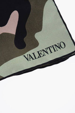 Silk Camouflage Handkerchief
