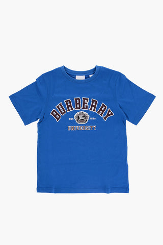Printed Cotton Crew-neck T-shirt