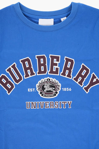 Printed Cotton Crew-neck T-shirt
