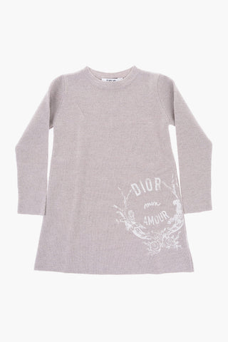 Long Sleeve Virgin Wool Dress