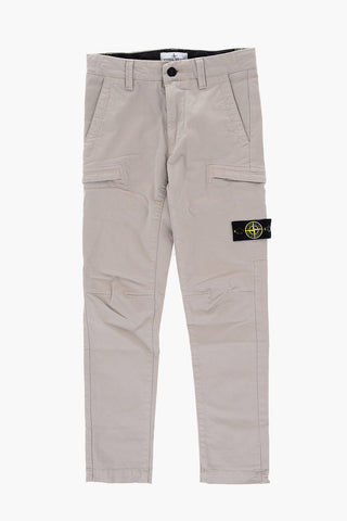 Cotton Stretch Cargo Pants