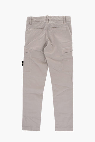 Cotton Stretch Cargo Pants