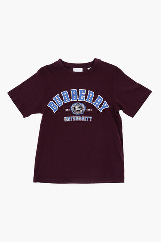 T-shirt Girocollo in Cotone Stampata