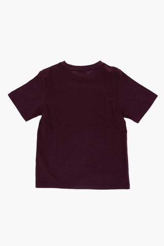 T-shirt Girocollo in Cotone Stampata