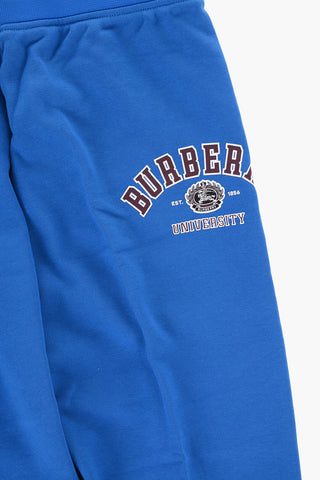 면 조거 팬츠 앞면 로고