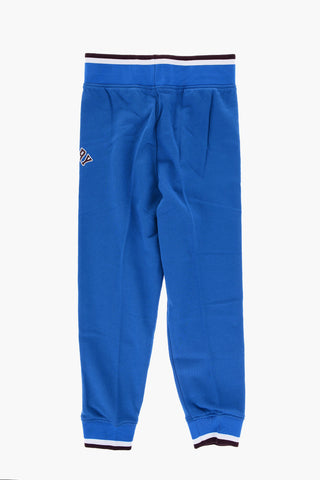 면 조거 팬츠 앞면 로고