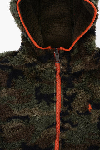 Camouflage Fleeced Sweateshirt