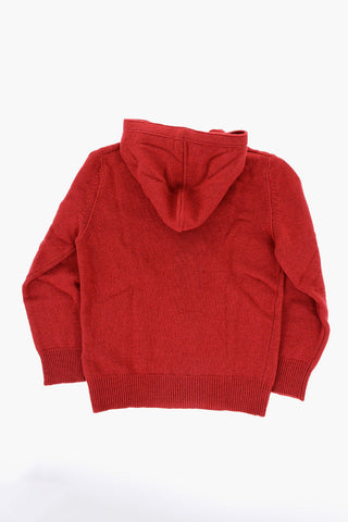 Maglia a Tinta Unita con Cappuccio