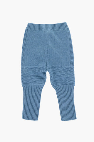 Pantaloni iN lana con Ricamo Logo