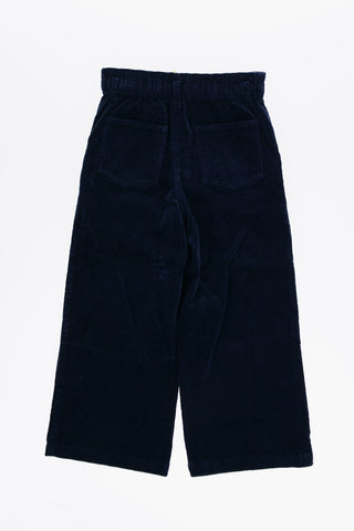 Corduroy Pants with Drawstring Waist