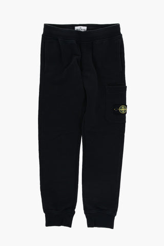 Fleeced-Cotton Joggers