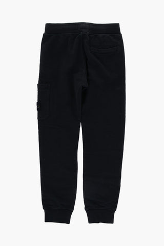 Fleeced-Cotton Joggers