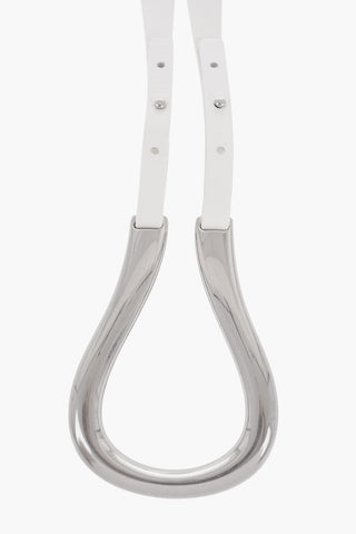 Cintura In Pelle Con Fibbia Statement