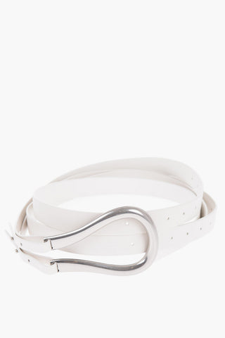 Cintura In Pelle Con Fibbia Statement