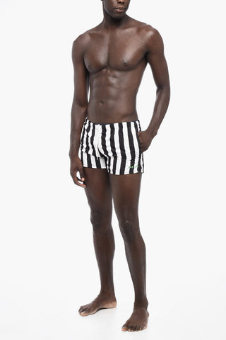Costume a Bagno Boxer A Righe Bicolore