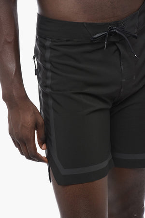 Costume da Bagno Boxer in Tessuto Stretch 