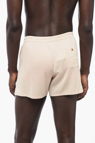 UNDERWEAR Silk Shorts with Elastic Waistband