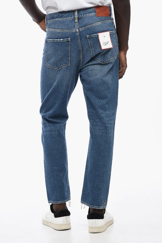 Regular Fit LUKINO Jeans with Visible Stiching 19cm