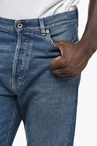 Regular Fit LUKINO Jeans with Visible Stiching 19cm