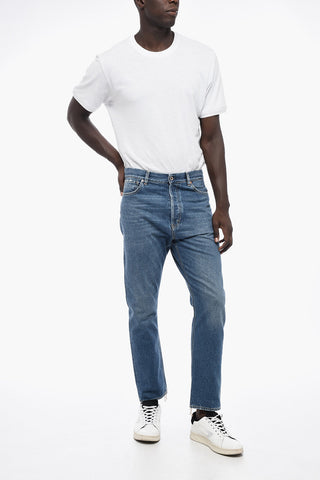 Regular Fit LUKINO Jeans with Visible Stiching 19cm